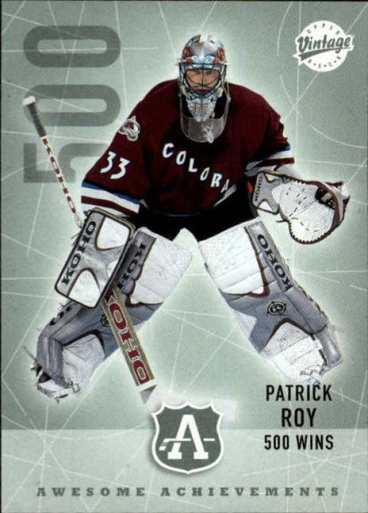 NHL 2002-03 Upper Deck Vintage - No 292 - Patrick Roy