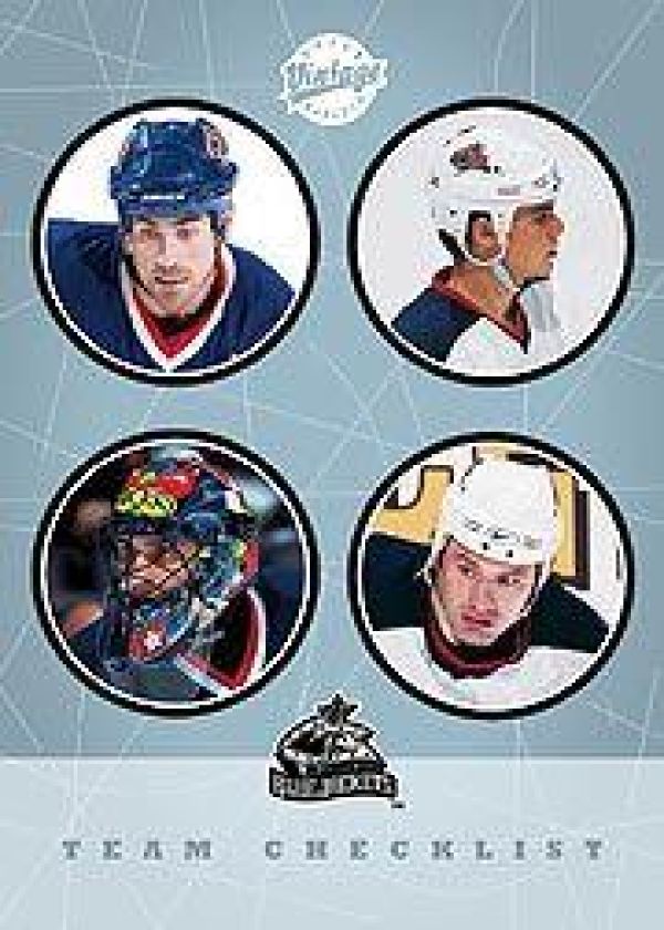 NHL 2002-03 Upper Deck Vintage - No 269 - Geoff Sanderson / Rostislav Klesla / Marc Denis / Jody Shelley