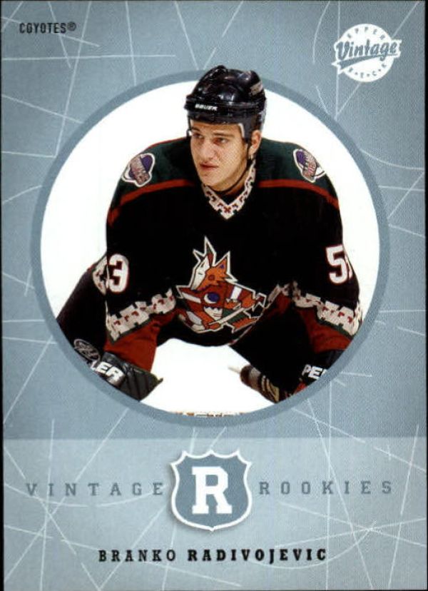 NHL 2002-03 Upper Deck Vintage - No 343 - Branko Rdivojevic