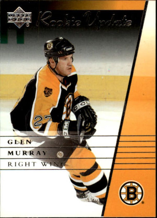 NHL 2002-03 Upper Deck Rookie Update - No 12 - Glen Murray