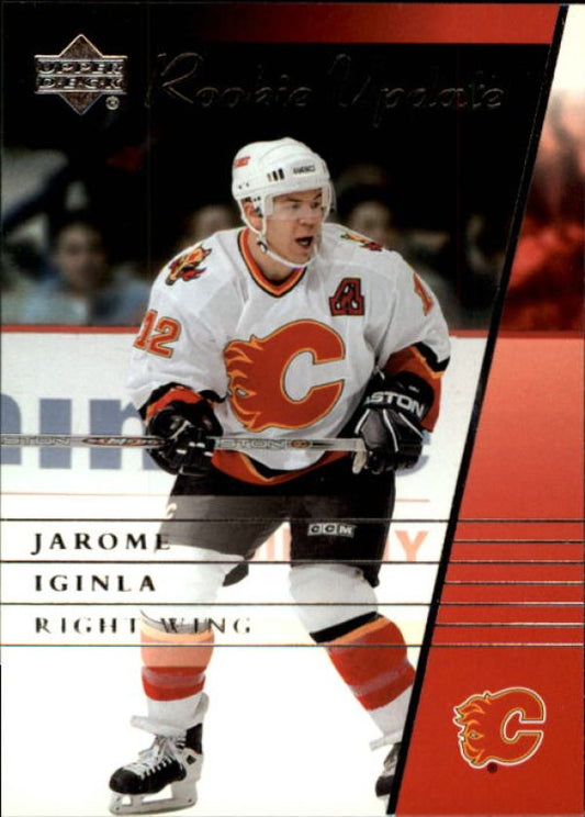 NHL 2002-03 Upper Deck Rookie Update - No 17 - Jarome Iginla