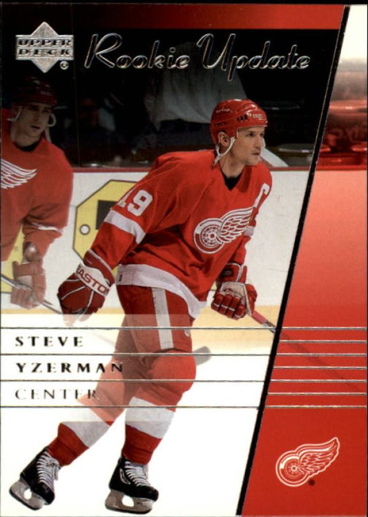 NHL 2002-03 Upper Deck Rookie Update - No 34 - Steve Yzerman