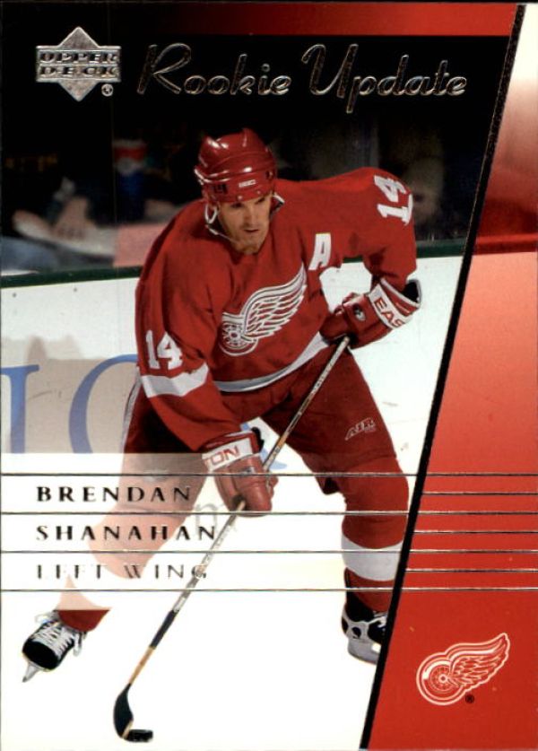 NHL 2002-03 Upper Deck Rookie Update - No 35 - Brendan Shanahan