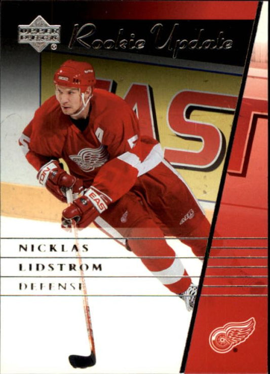 NHL 2002-03 Upper Deck Rookie Update - No. 38 - Nicklas Lidstrom