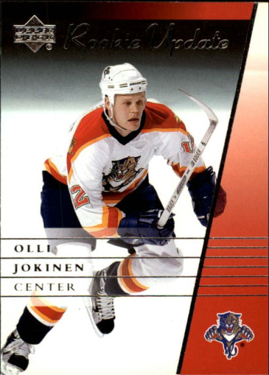 NHL 2002-03 Upper Deck Rookie Update - No 43 - Olli Jokinen