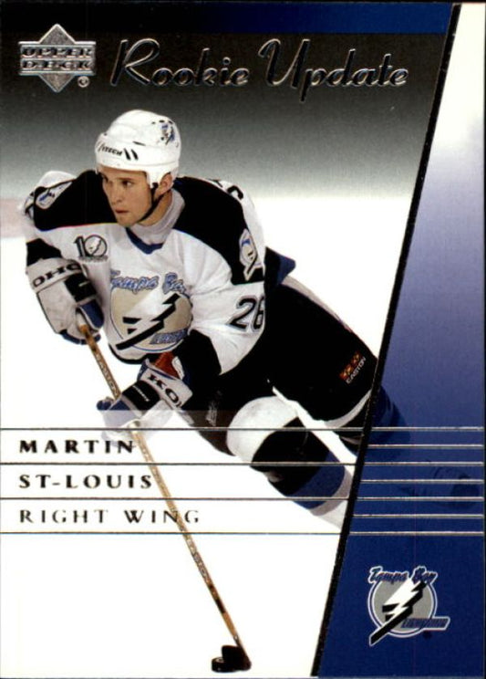 NHL 2002-03 Upper Deck Rookie Update - No 89 - Martin St-Louis