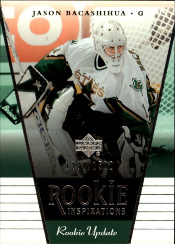 NHL 2002-03 Upper Deck Rookie Update - No 136 - Jason Bacashihua