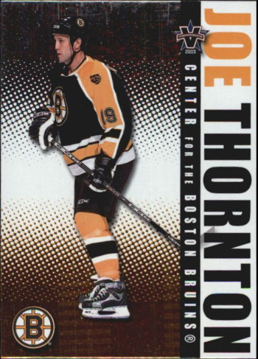 NHL 2002-03 Vanguard - No 10 - Joe Thornton