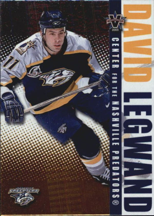 NHL 2002-03 Vanguard - No 59 - David Legwand