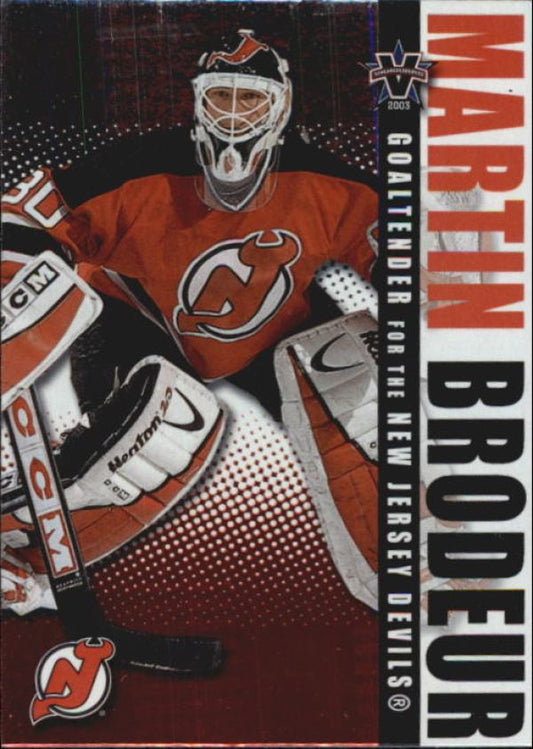 NHL 2002-03 Vanguard - No 60 - Martin Brodeur