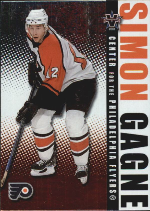 NHL 2002-03 Vanguard - No 73 - Simon Gagne