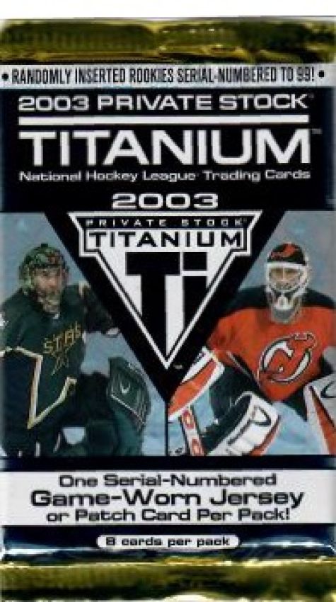 NHL 2003 Pacific Private Stock Titanium - Päckchen