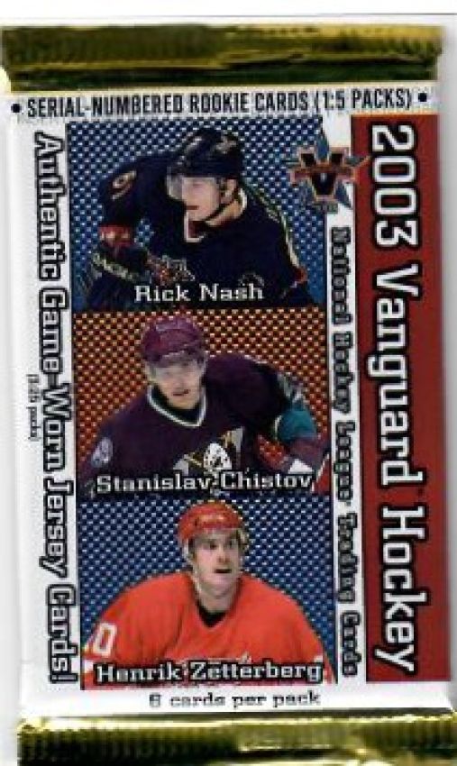 NHL 2003 Pacific Vanguard - Päckchen