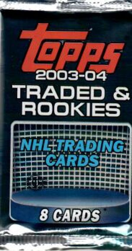 NHL 2003-04 Topps Traded and Rookies - Päckchen