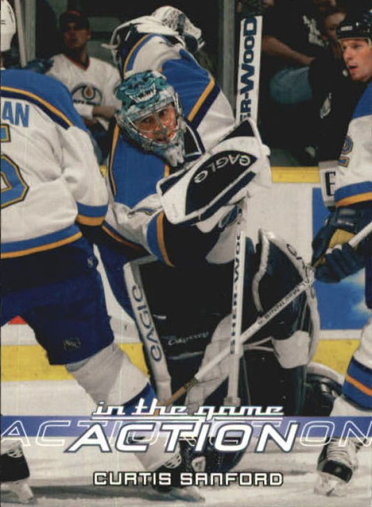 NHL 2003-04 ITG Action - No 597 - Curtis Sanford