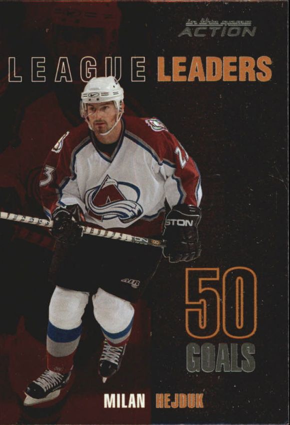 NHL 2003-04 ITG Action League Leaders - No LL-2 - Milan Hejduk