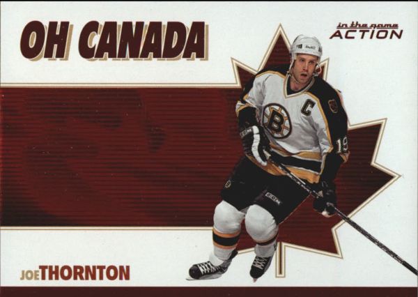 NHL 2003-04 ITG Action Oh Canada - No OC-14 - Joe Thornton