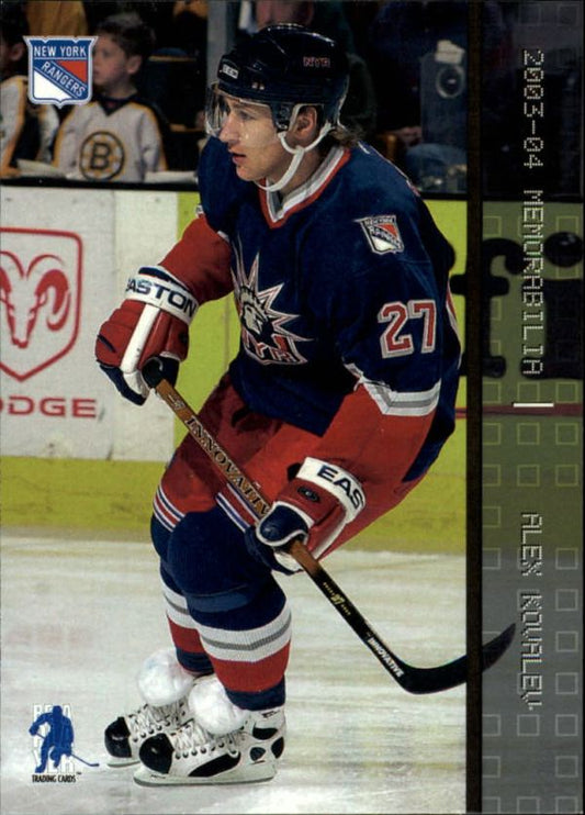 NHL 2003-04 BAP Memorabilia - No 5 - Alex Kovalev