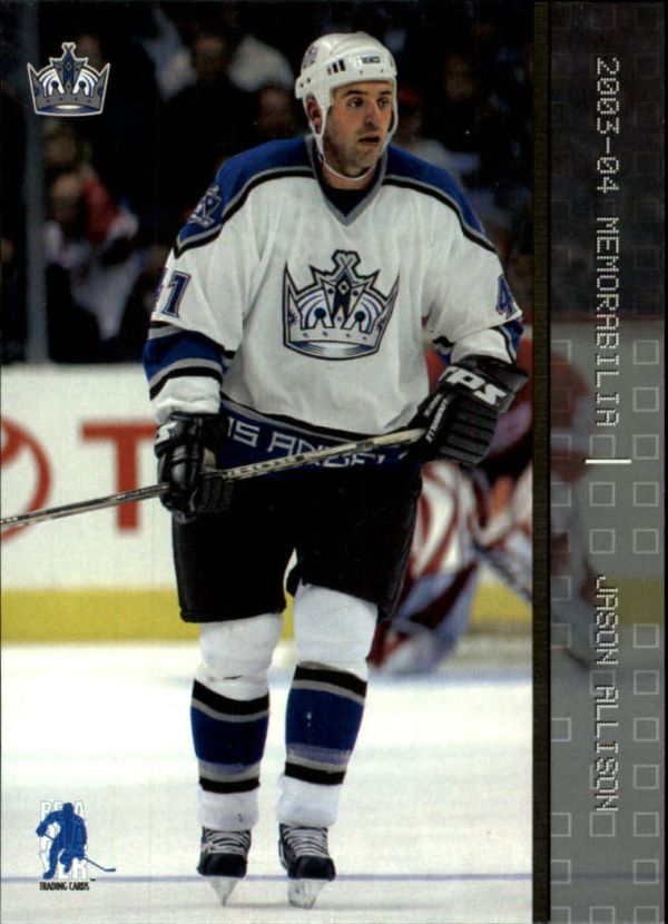 NHL 2003-04 BAP Memorabilia - No 35 - Jason Allison