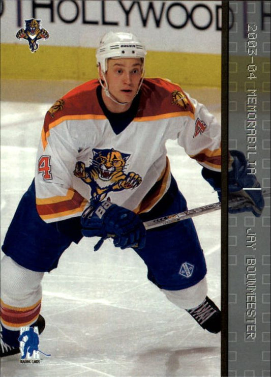 NHL 2003-04 BAP Memorabilia - No 37 - Jay Bouwmeester