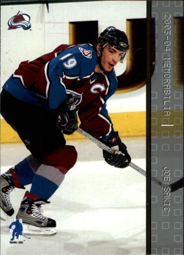 NHL 2003-04 BAP Memorabilia - No 41 - Joe Sakic