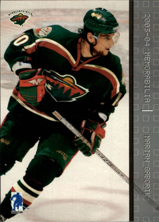 NHL 2003-04 BAP Memorabilia - No 46 - Marian Gaborik