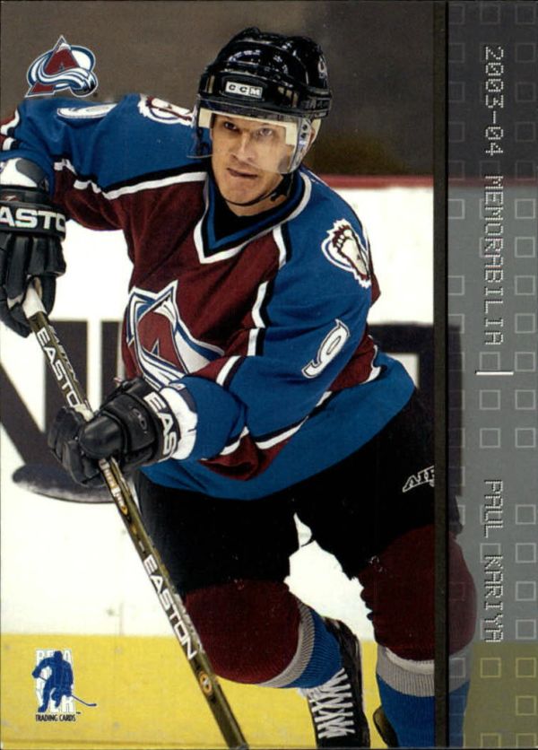 NHL 2003-04 BAP Memorabilia - No 68 - Paul Kariya