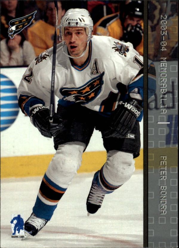 NHL 2003-04 BAP Memorabilia - No 71 - Peter Bondra