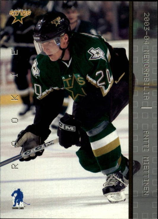 NHL 2003-04 BAP Memorabilia - No 199 - Antti Miettinen