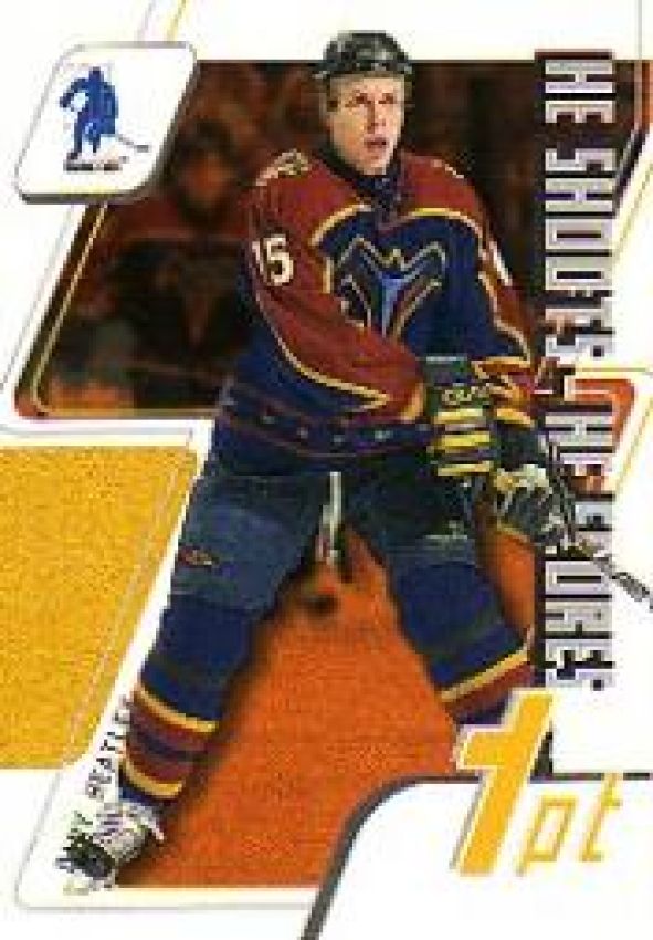 NHL 2003-04 BAP Memorabilia He Shoots - He Scores - No 6 - Dany Heatley