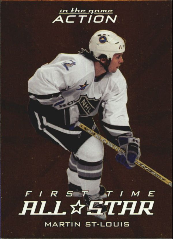 NHL 2003-04 ITG Action Frst Time All-Star - No FT-9 - Martin St-Louis