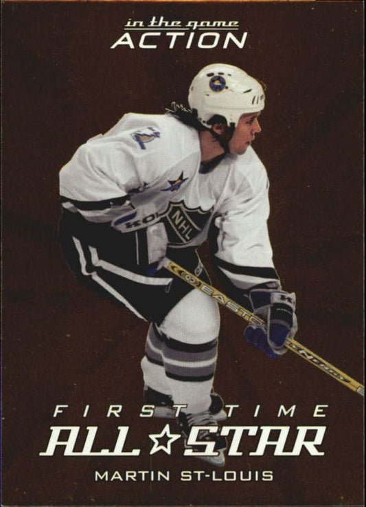 NHL 2003-04 ITG Action Frst Time All-Star - No FT-9  - Martin St-Louis