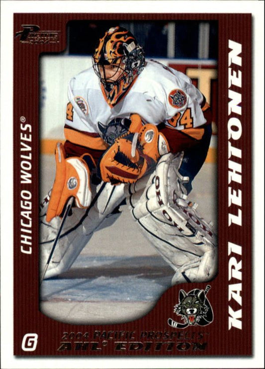 NHL 2003-04 Pacific AHL Prospects - No 13 - Kari Lehtonen