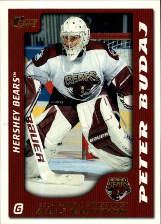 NHL 2003-04 Pacific AHL Prospects Gold - No 38 - Peter Budaj