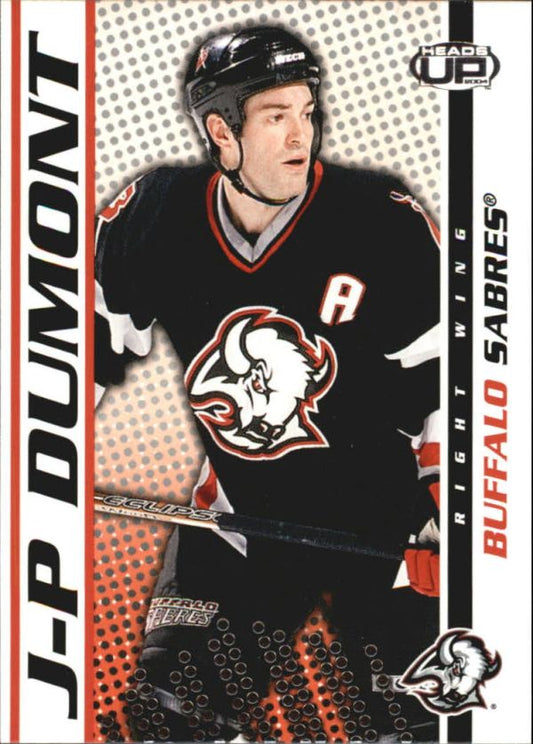 NHL 2003-04 Pacific Heads Up - No 13 - J.-P. Dumont