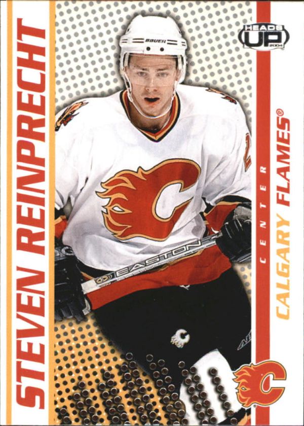 NHL 2003-04 Pacific Heads Up - No 16 - Steven Reinprecht