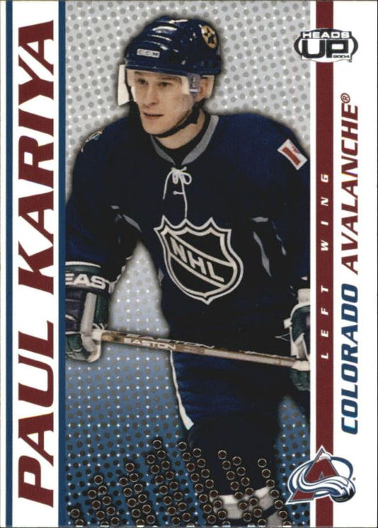 NHL 2003-04 Pacific Heads Up - No 25 - Paul Kariya