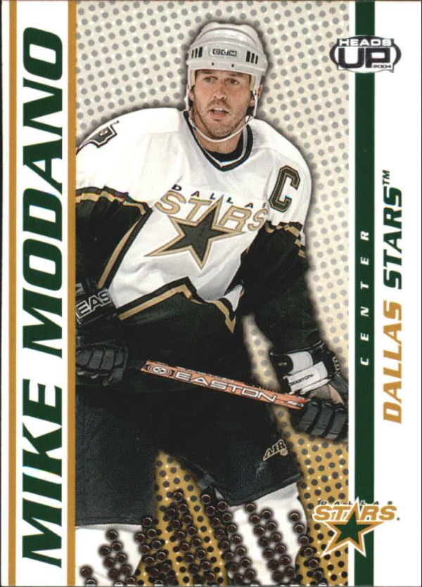 NHL 2003-04 Pacific Heads Up - No 32 - Mike Modano