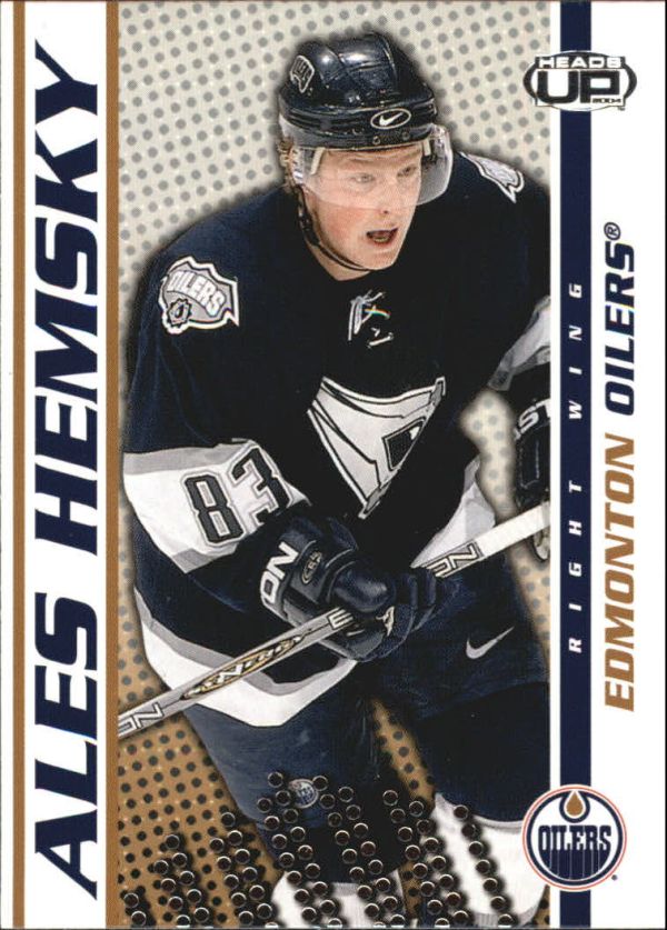 NHL 2003-04 Pacific Heads Up - No 41 - Ales Hemsky