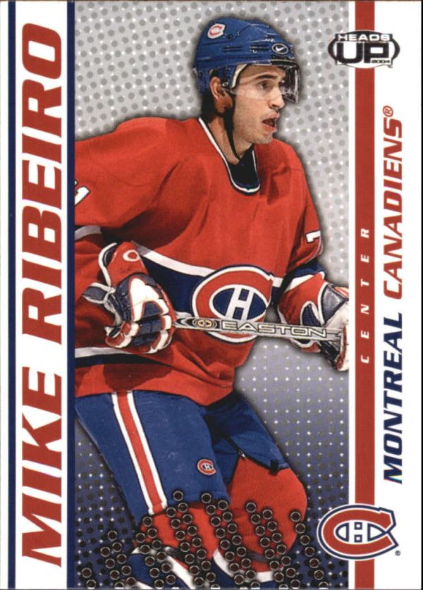 NHL 2003-04 Pacific Heads Up - No 53 - Mike Ribeiro