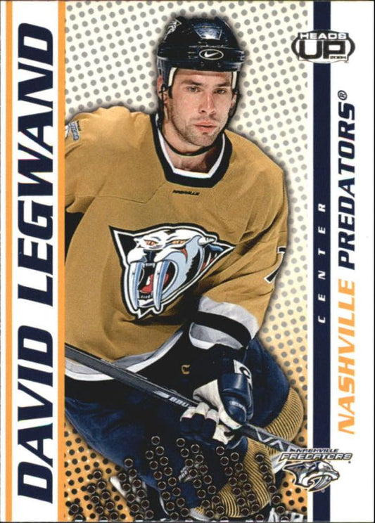 NHL 2003-04 Pacific Heads Up - No 57 - David Legwand