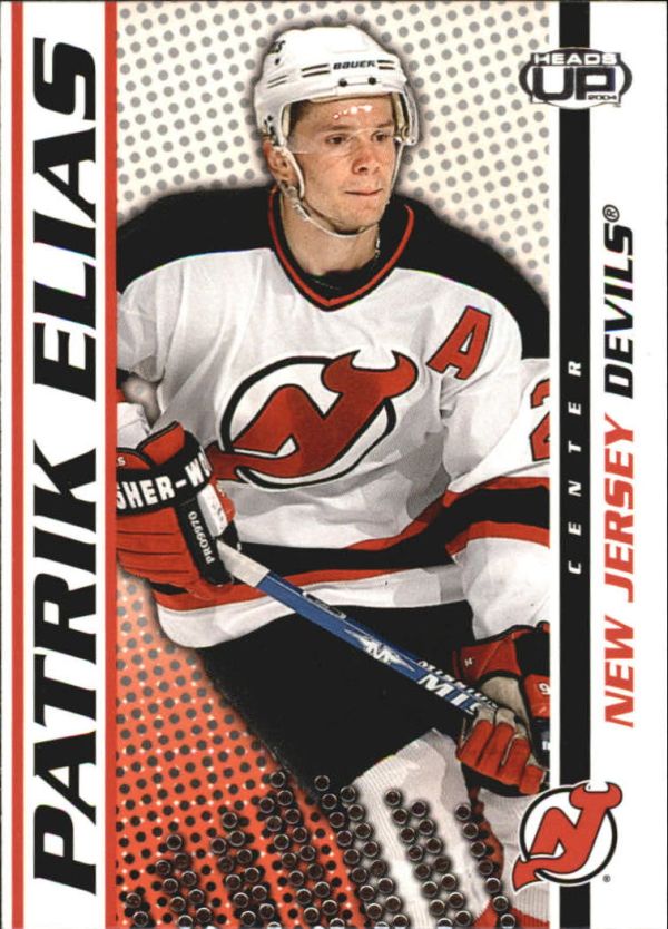 NHL 2003-04 Pacific Heads Up - No 59 - Patrik Elias