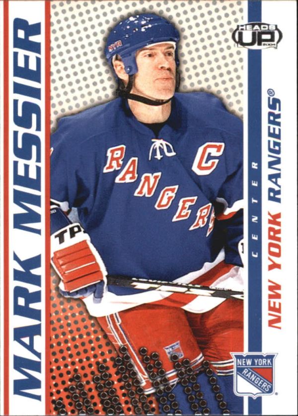 NHL 2003-04 Pacific Heads Up - No 67 - Mark Messier