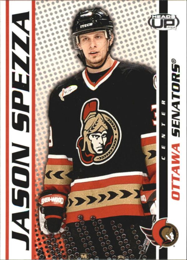 NHL 2003-04 Pacific Heads Up - No 71 - Jason Spezza