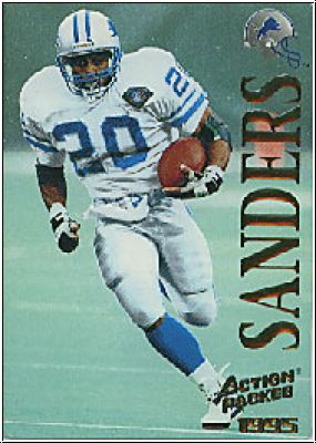 NFL 1995 Action Packed - No 31 - Barry Sanders