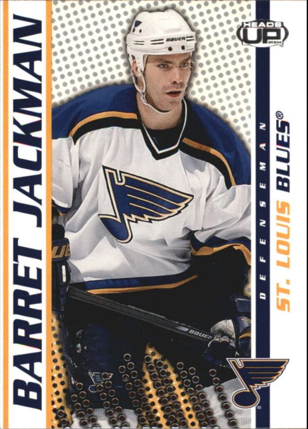 NHL 2003-04 Pacific Heads Up - No 80 - Barret Jackman