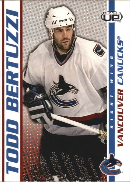 NHL 2003-04 Pacific Heads Up - No 94 - Todd Bertuzzi