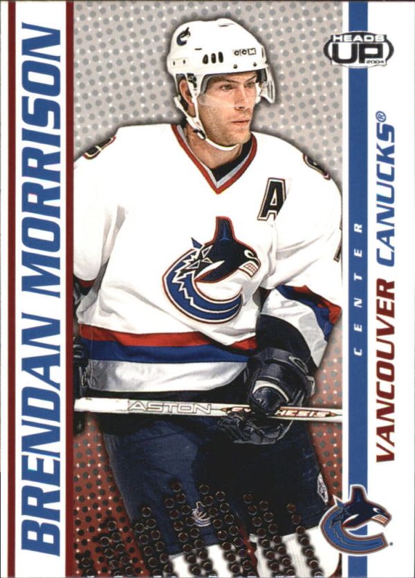 NHL 2003-04 Pacific Heads Up - No 97 - Brendan Morrison