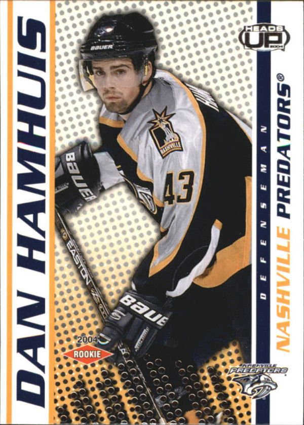 NHL 2003-04 Pacific Heads Up - No 122 - Dan Hamhuis