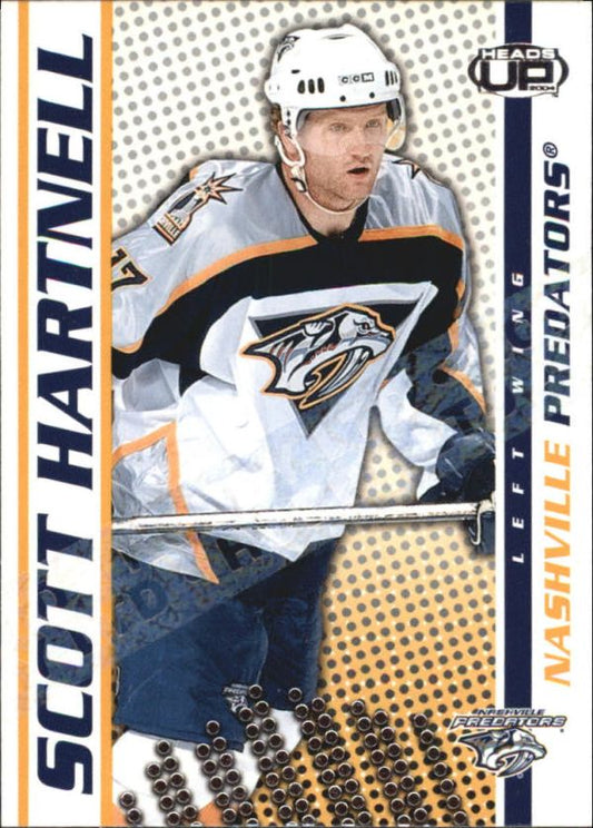 NHL 2003-04 Pacific Heads Up Hobby Ltd - No 56 - Scott Hartnell